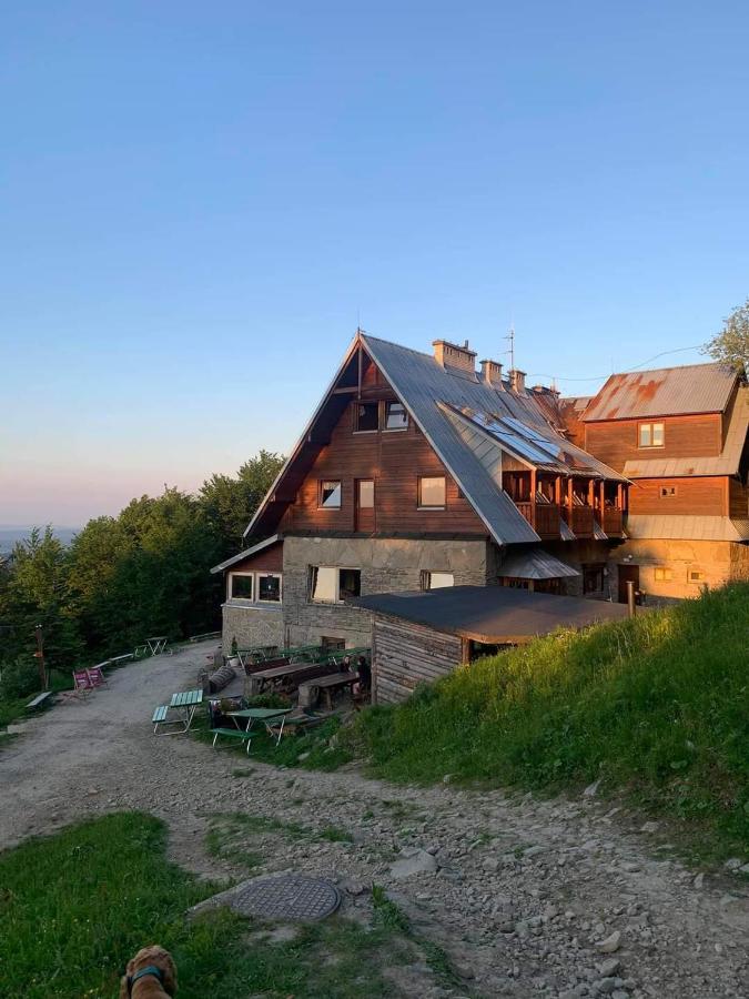 Schronisko Gorskie Pttk Na Jaworzynie Krynickiej Krynica-Zdrój Exterior foto